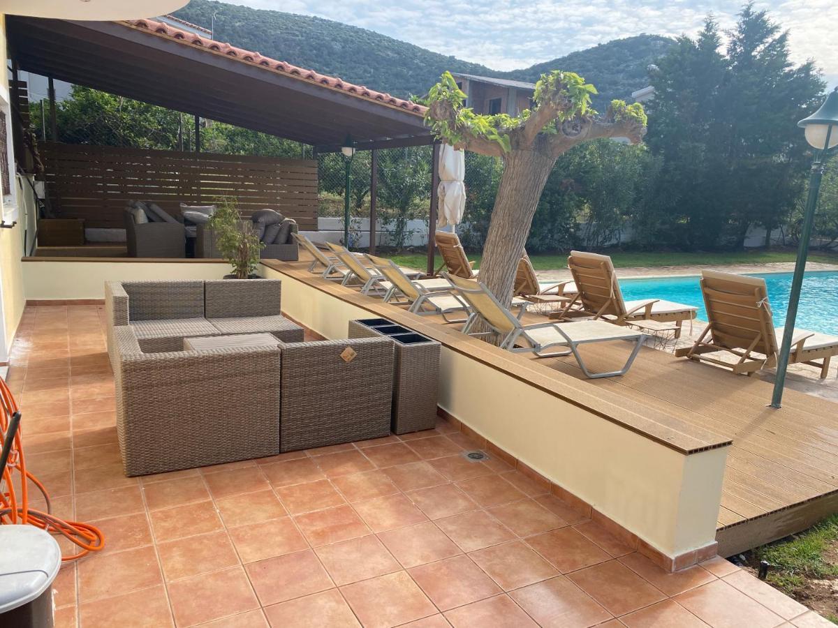 Relaxing Villa With Swimming Pool And Garden Agios Georgios  Exterior foto